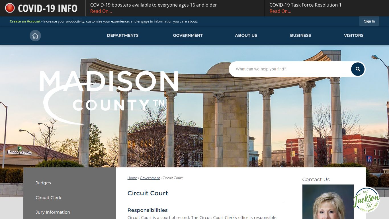 Circuit Court | Madison County, TN - Official Website